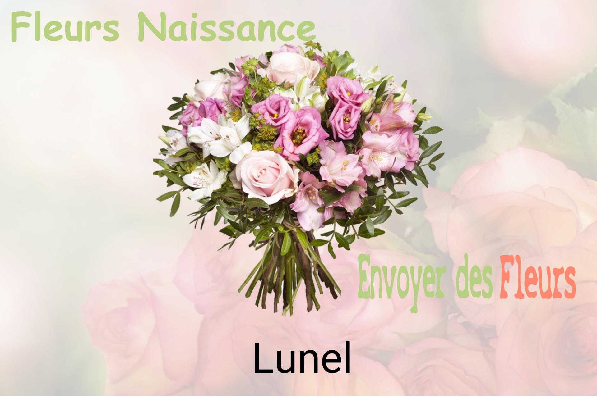 Bouquet de fleurs de naissance livré à Lunel